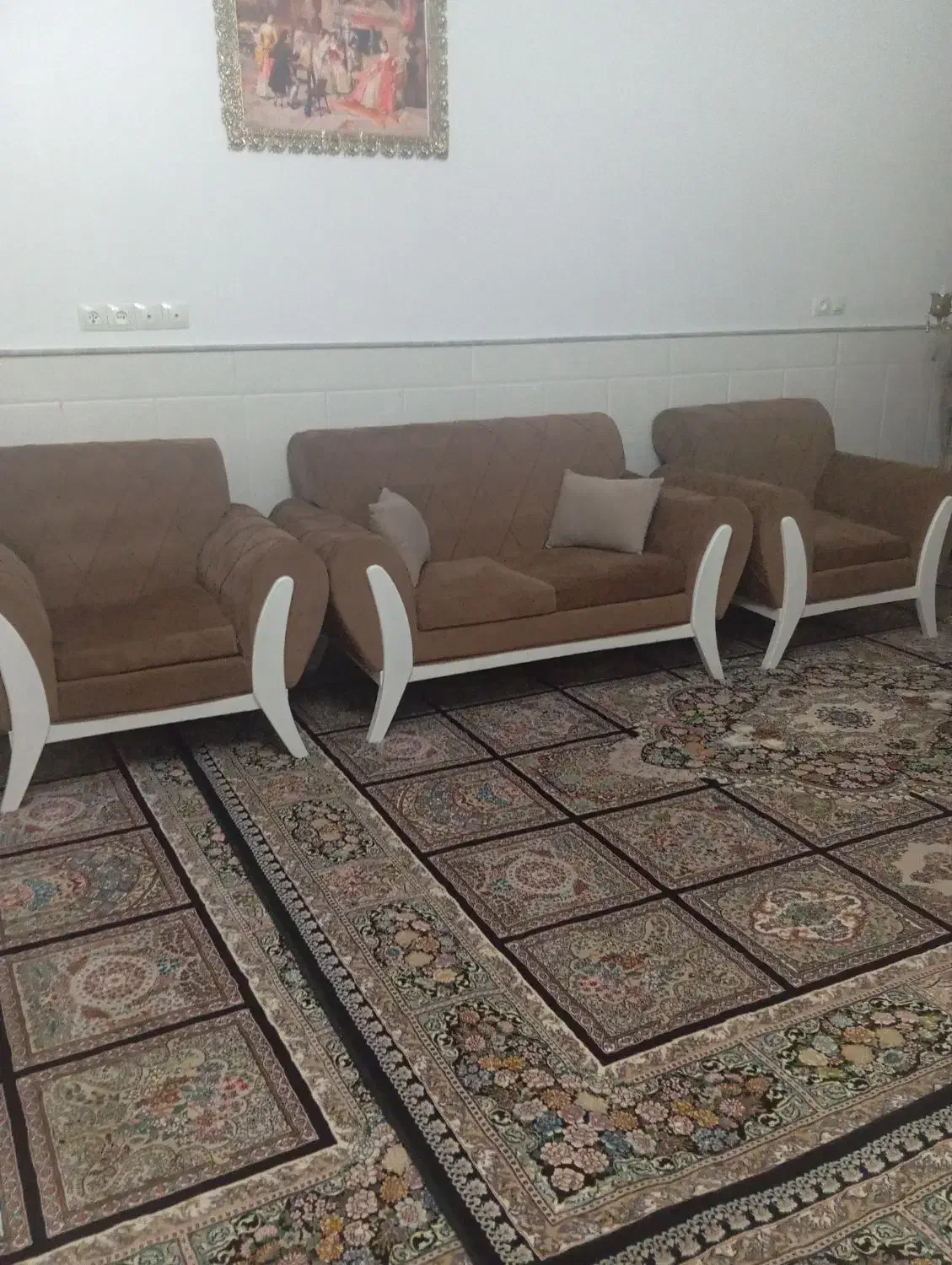 مبل هفت نفره|مبلمان خانگی و میز عسلی|قم, سید معصوم|دیوار