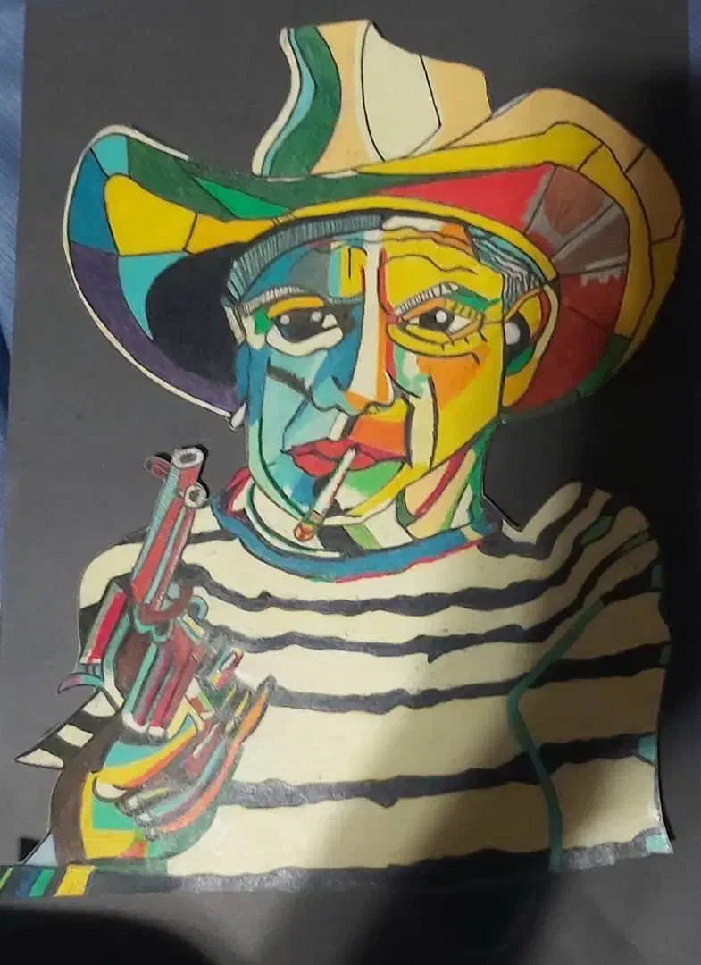 نقاشی کابویی|تابلو، نقاشی، عکس|ورامین, ورامین|دیوار