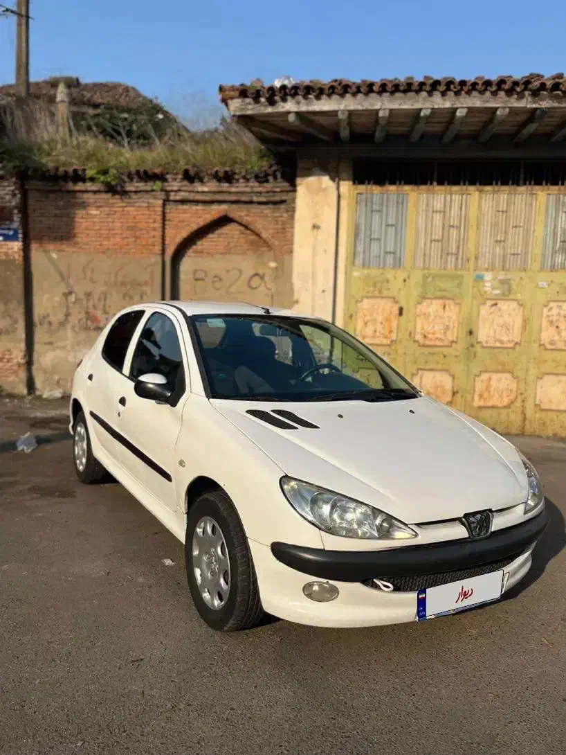 ۲۰۶ تیپ ۲ خوش رخ|خودرو سواری و وانت|لاهیجان, خمیر کلایه|دیوار