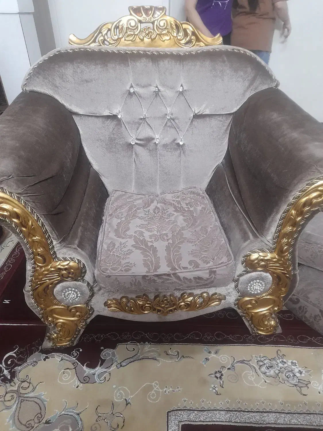 مبل هفت نفره|مبلمان خانگی و میز عسلی|چهارباغ, |دیوار