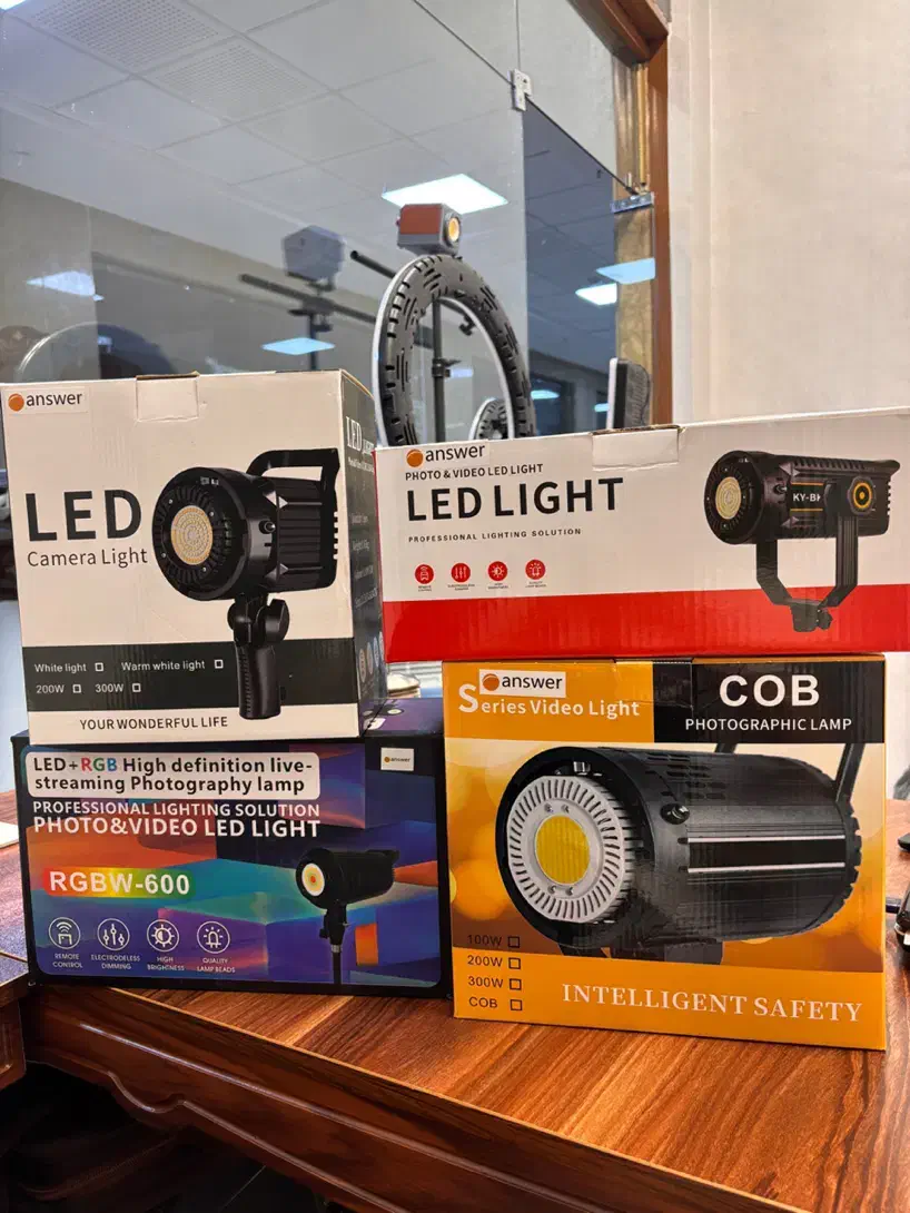 ویدیو لایت cob و led|تلویزیون و پروژکتور|تهران, بازار|دیوار