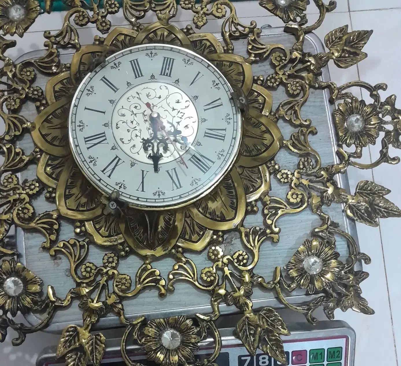 ساعت برنجی|ساعت دیواری و تزئینی|چهاردانگه (تهران), |دیوار