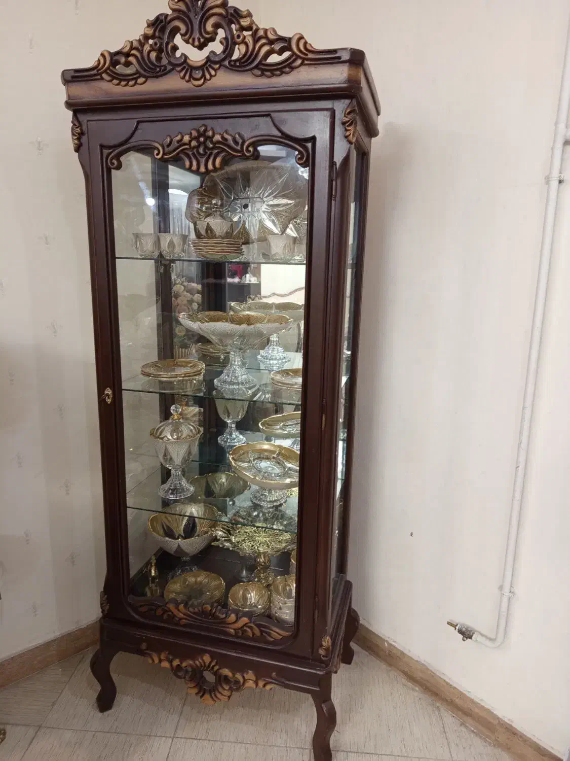 بوفه چوبی|بوفه، ویترین، کنسول|ملایر, |دیوار