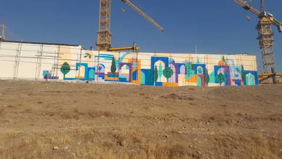 دیوارنویسی دیوار نویسی نقاشی مدارس و مهد از دم چ ک|خدمات پیشه و مهارت|تهران, ترمینال غرب|دیوار