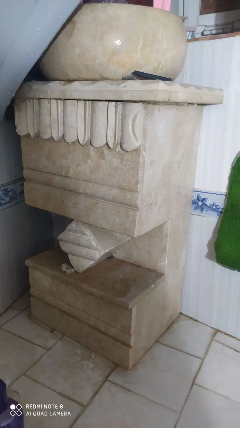 روشویی سنگی|لوازم سرویس بهداشتی|ری, ولی آباد|دیوار