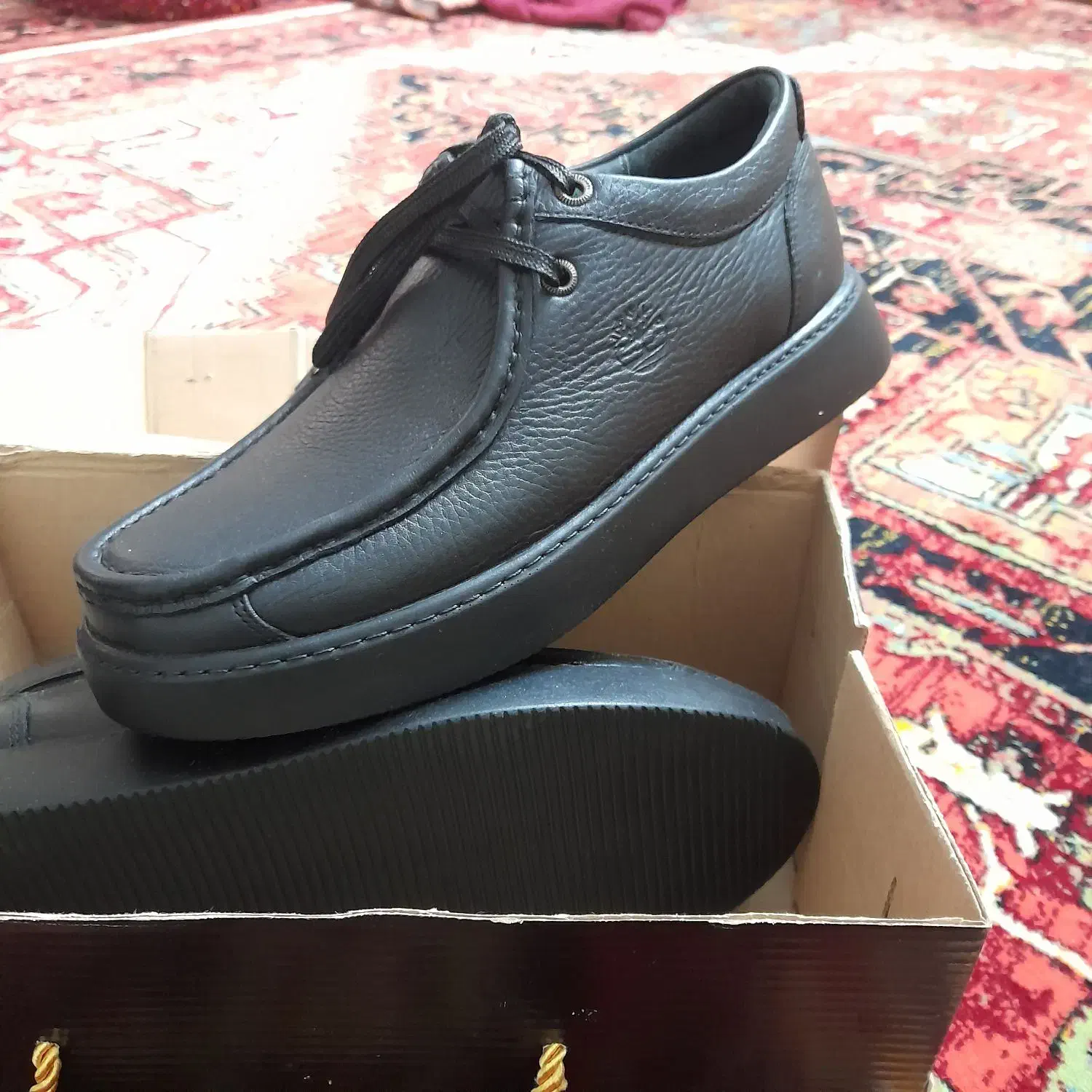 کفش مردانه راحتی تمام چرم سایز ۴۰ نو|کیف، کفش، کمربند|تهران, سردارجنگل|دیوار