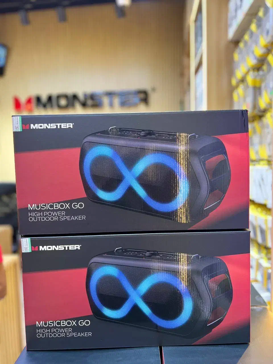 اسپیکر بلوتوثی قابل حمل مانستر مدل MusicBox Go|پخشکننده همراه|بندرعباس, |دیوار