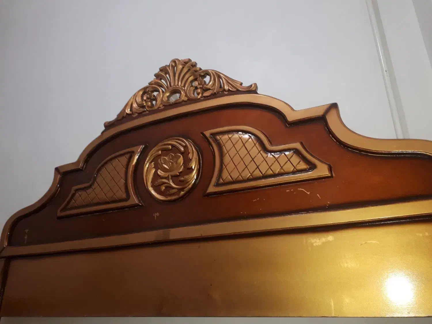 تخت چوبی . محکم|تخت و سرویس خواب|تویسرکان, |دیوار