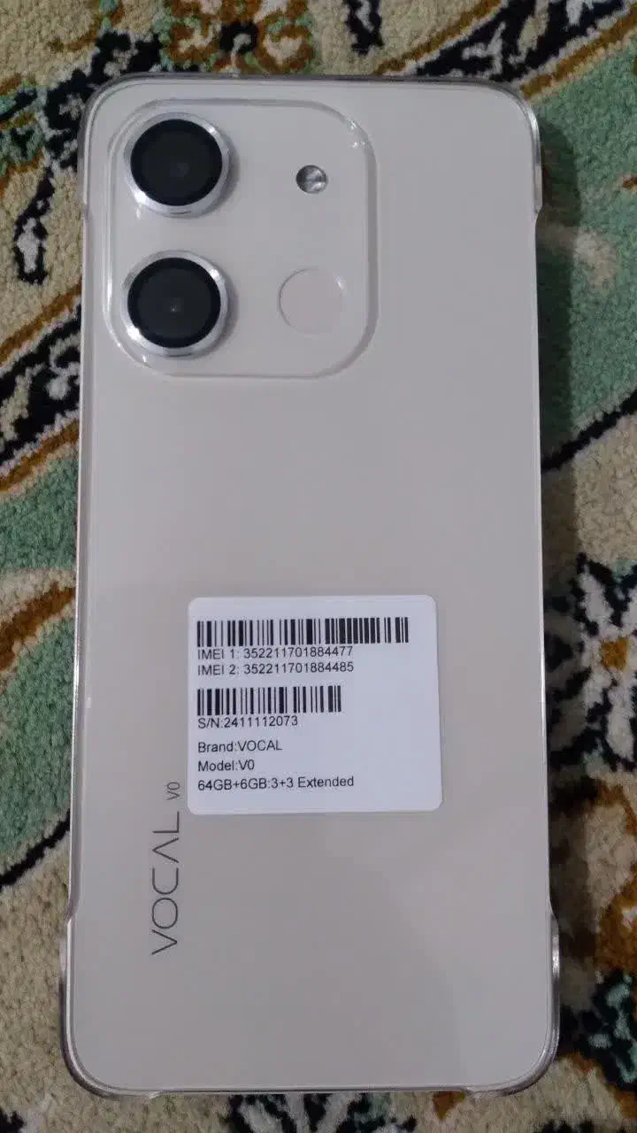 گوشی ووکال در حد نو|موبایل|اصفهان, حصه جنوبی|دیوار