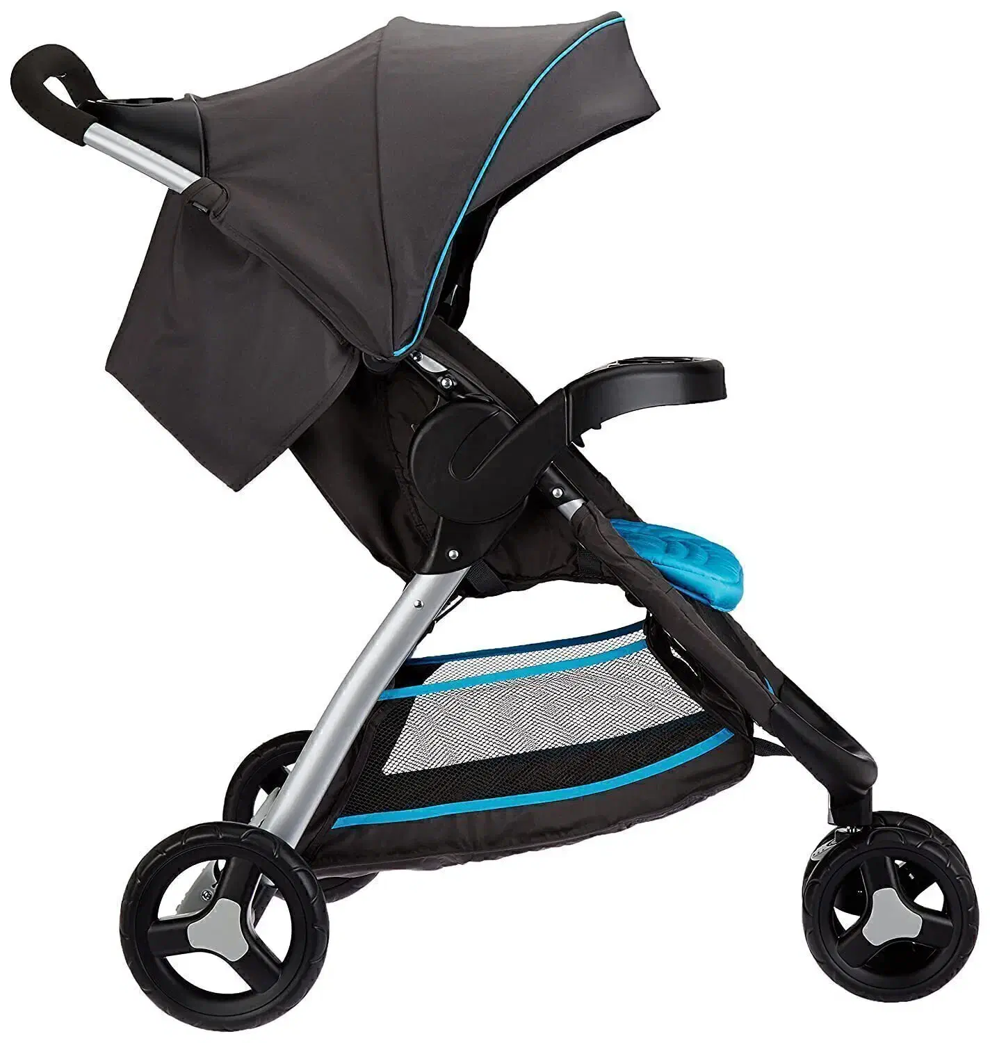 کالسکه تک آبی طوسی سه چرخ گراکو GRACO مدل Fast Act|کالسکه و لوازم جانبی|اهواز, گلستان|دیوار