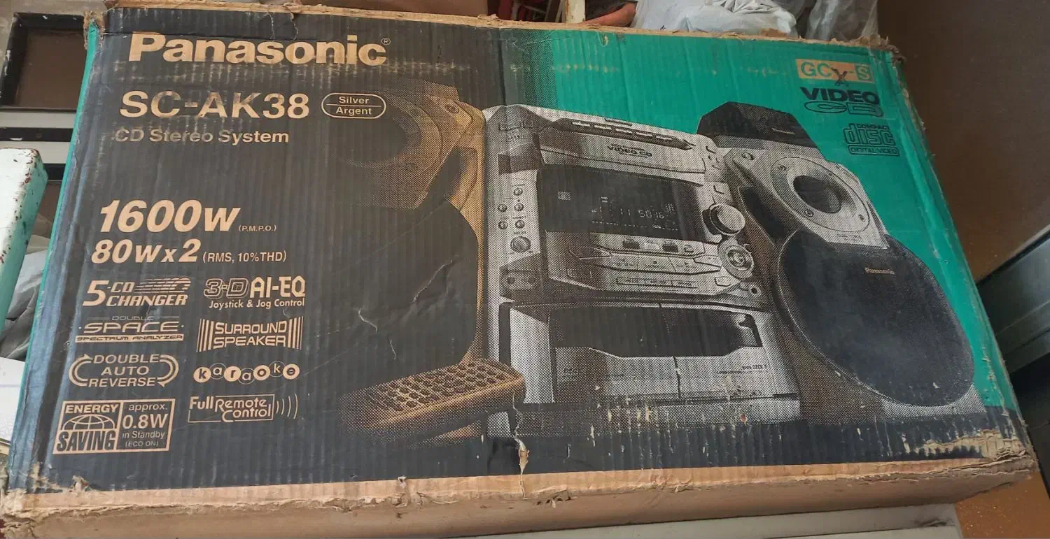 ضبط صوت پاناسونیک|سیستم صوتی خانگی|رباطکریم, رباطکریم|دیوار