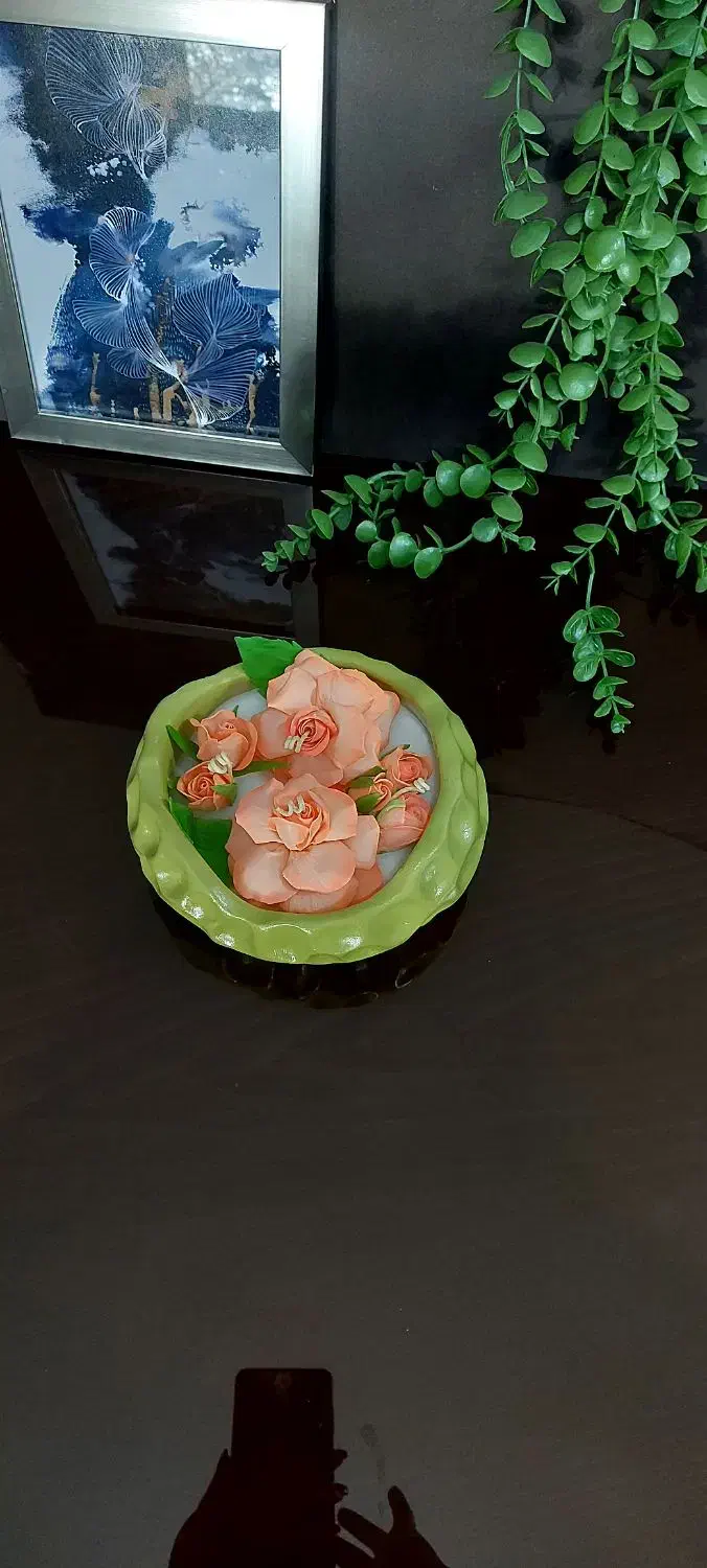 شمع گل، هدیه ، گل ،|گل مصنوعی|مشهد, خرمشهر|دیوار