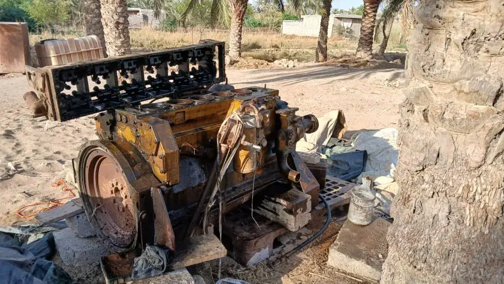 موتور کاتربیلر 312بدون گیربوکس|قطعات یدکی و لوازم جانبی|آبادان, |دیوار