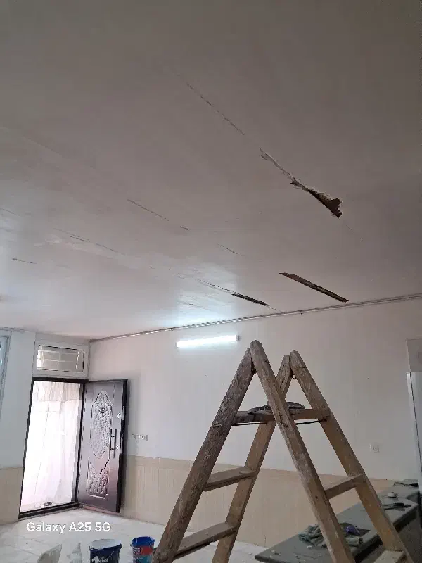 ترمیم ولکه گیری گچ ،نقاشی ساختمان|خدمات پیشه و مهارت|سبزوار, چهارراه فرودگاه|دیوار