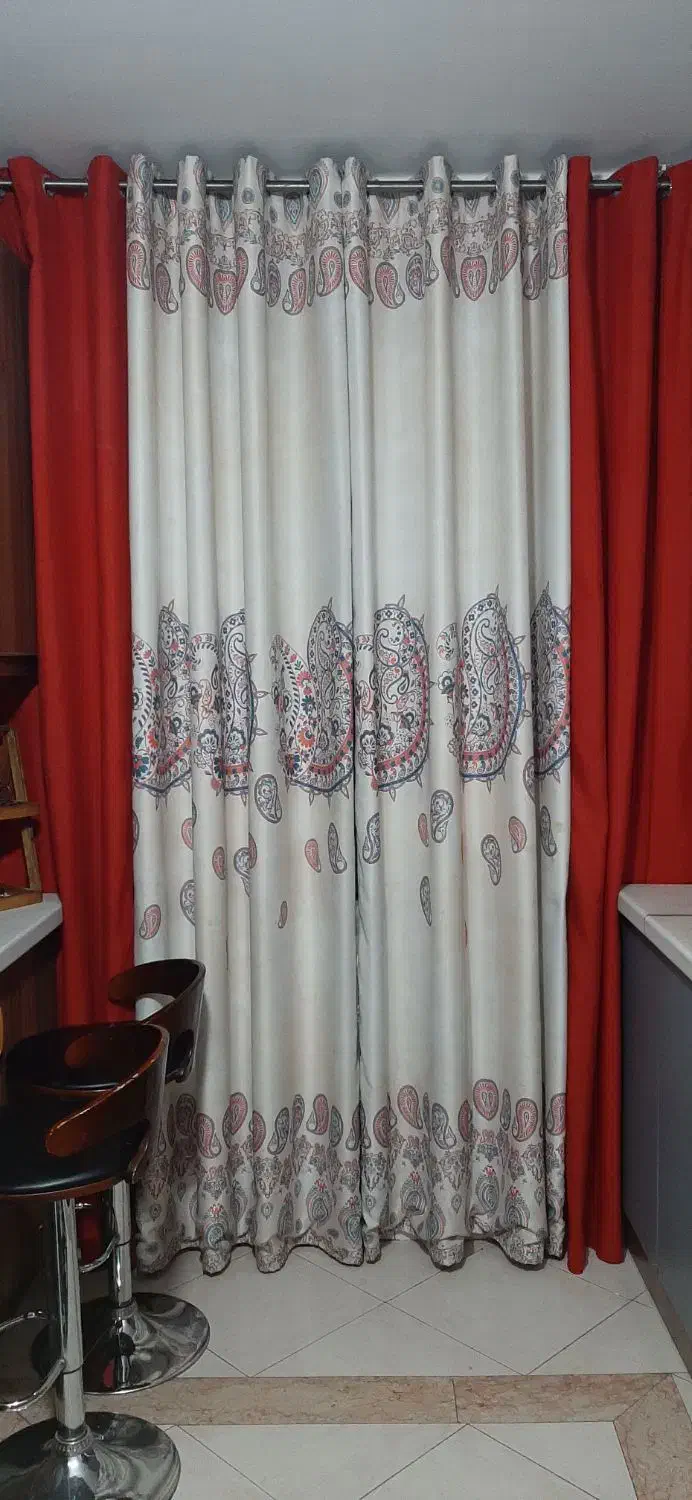 پرده پانچ هازان چاپی|پرده، رانر، رومیزی|تهران, ابوذر|دیوار