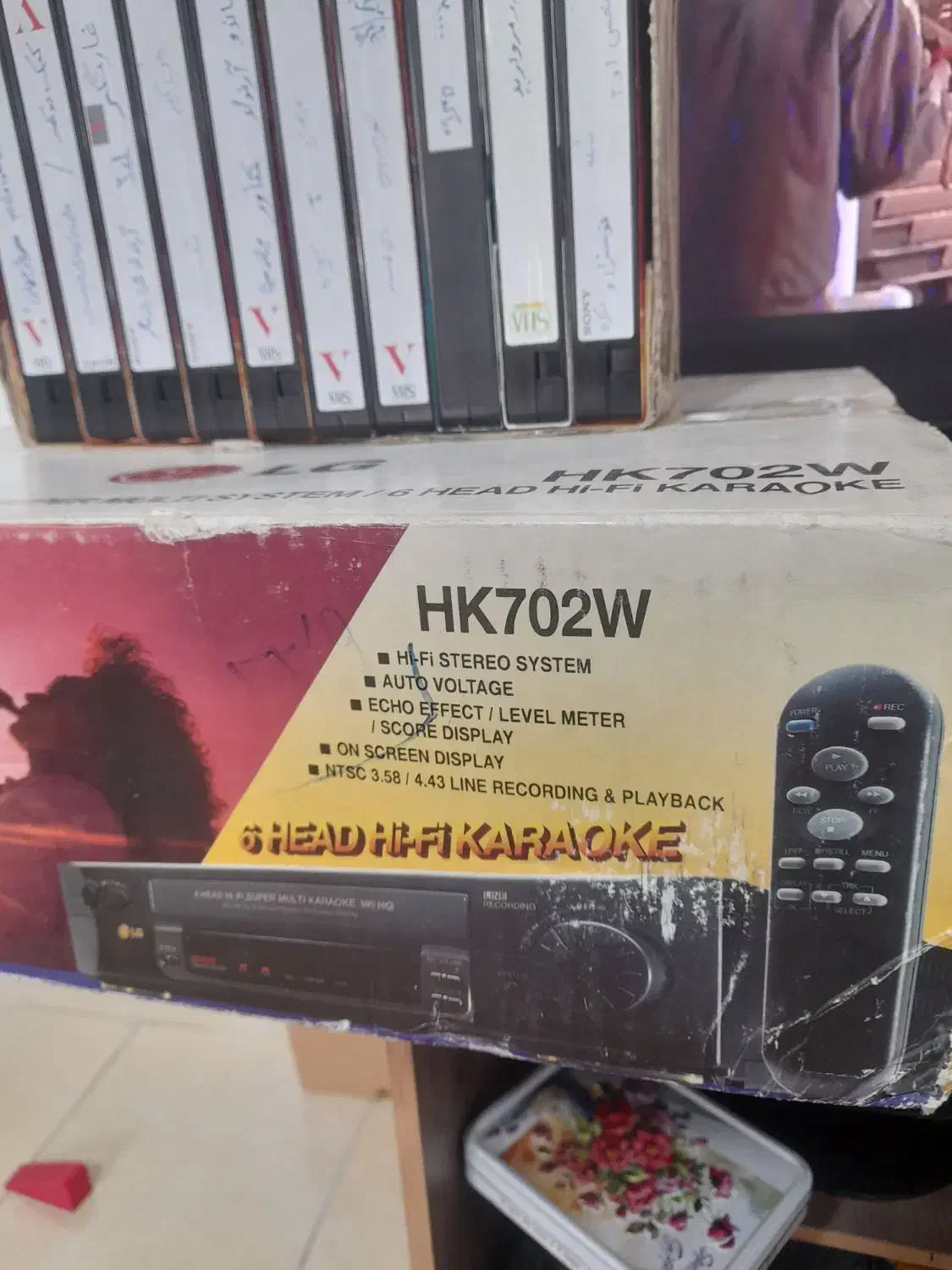 ویدئو الجی ۶هد استریو|پخشکننده DVD و ویدیو|آمل, |دیوار