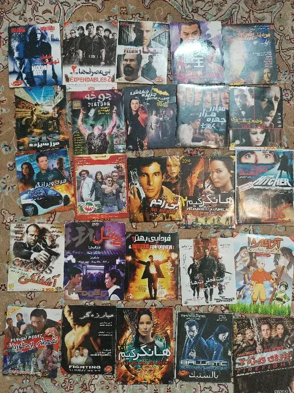 سی دی و دی وی دی مفیلم|فیلم و موسیقی|قم, پردیسان|دیوار