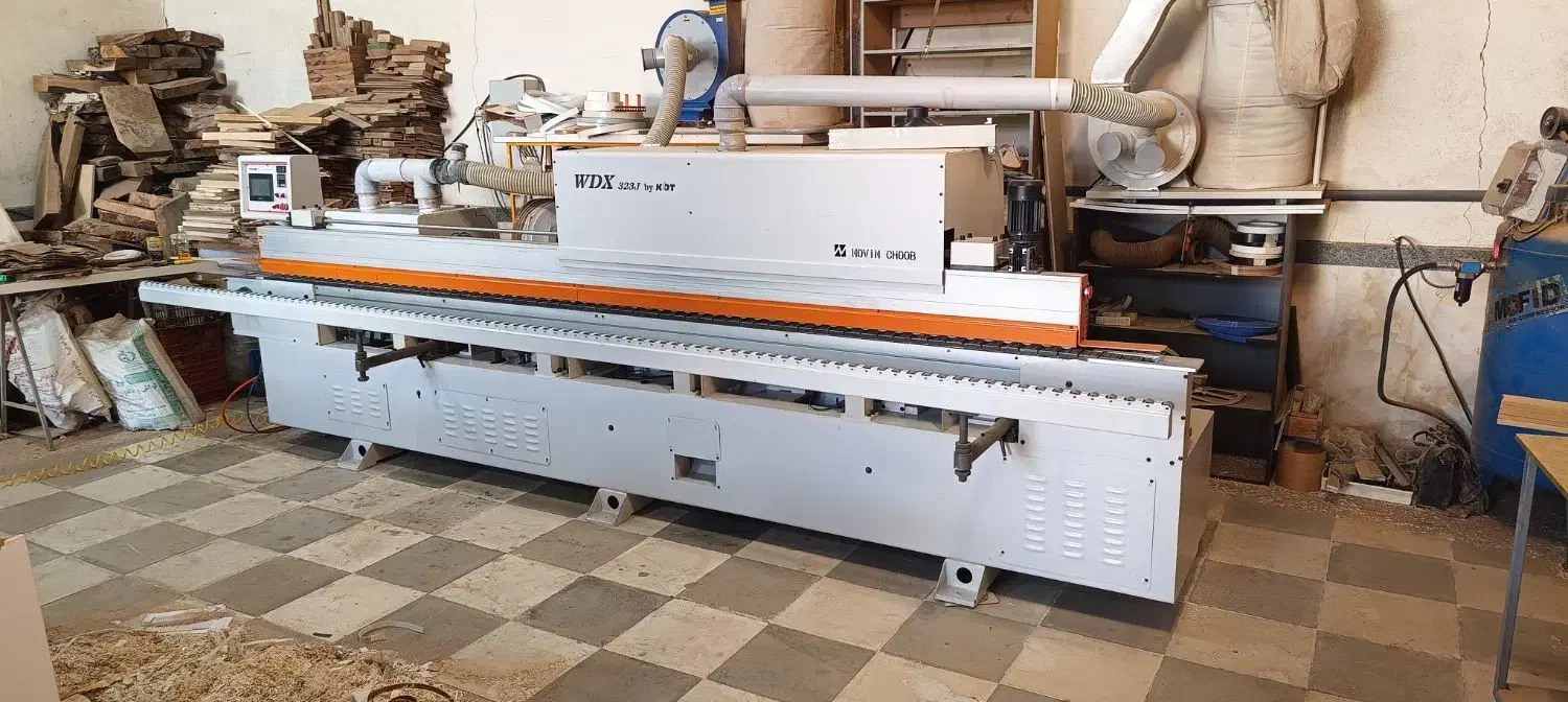 لبه چسبان، وکیوم آسانسوری، دورکن نوین چوب|ماشینآلات صنعتی|سنندج, |دیوار