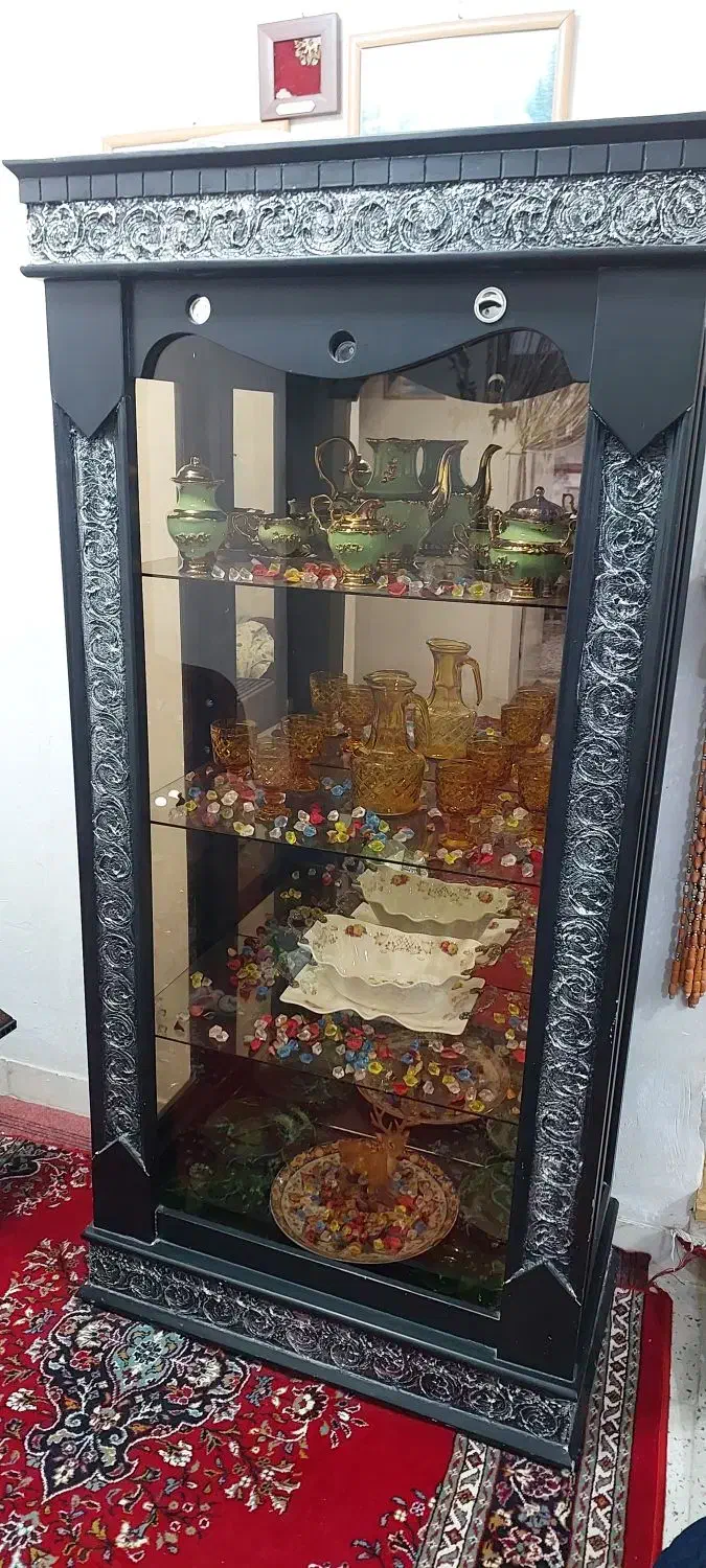 بوفه چوب- سالم|بوفه، ویترین، کنسول|فومن, |دیوار