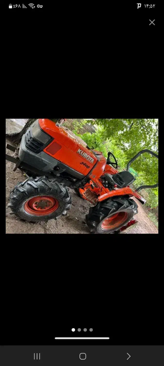 تراکتور کوبوتا مدل ۸۶ مدارک کامل|خودرو سنگین|بندر انزلی, چهارفریضه|دیوار