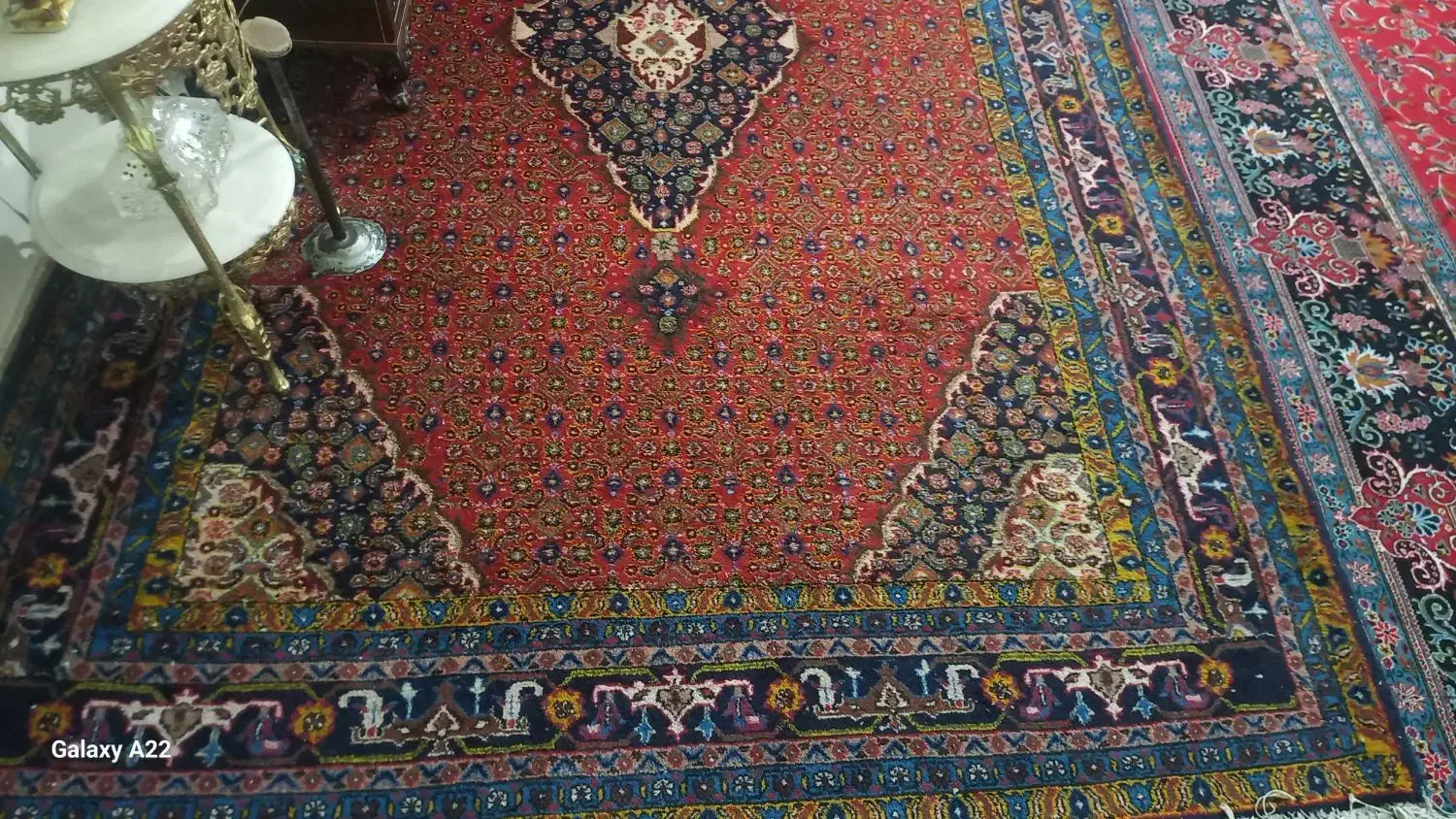 فرش دستبافت جفت ۶ متر ریز ماهی اردبیل|فرش|تهران, خاک سفید|دیوار