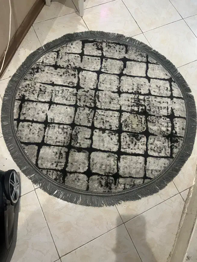 دو عدد قالیچه گرد و مستطیل|فرش|مشهد, هنرستان|دیوار