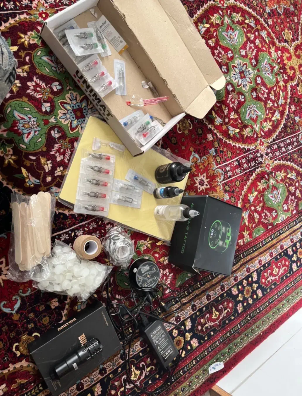 دستگاه تتو پک کامل تتو|آرایشی، بهداشتی، درمانی|اصفهان, کوی ولی عصر|دیوار