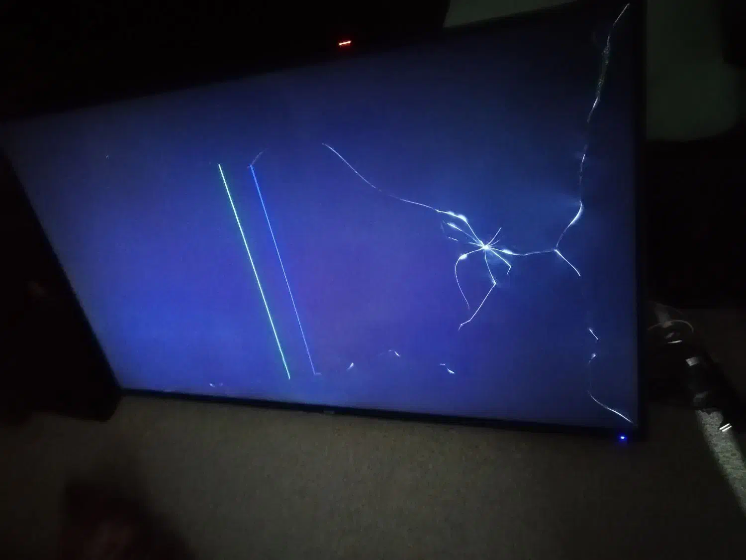 تلویزیون 50اینچ سام|تلویزیون و پروژکتور|رودهن, |دیوار