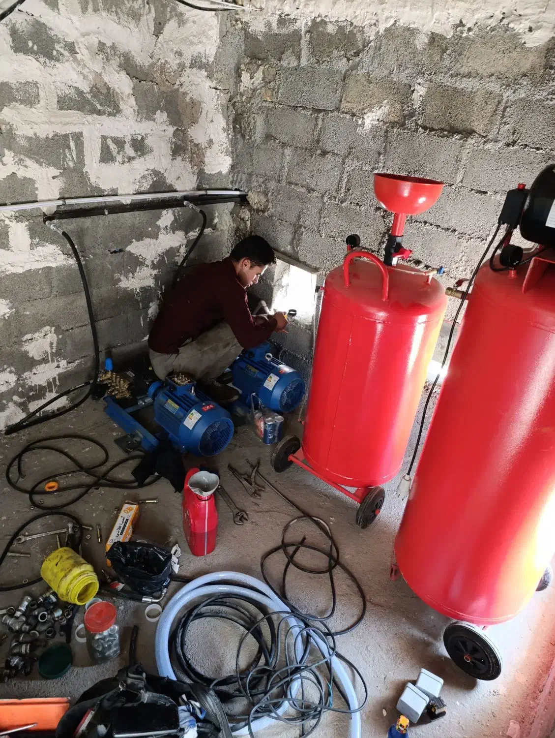 راه اندازی و نصب کارواش و پمپ باد خرید و فروش|ماشین‌آلات صنعتی|مشهد, کشاورز|دیوار