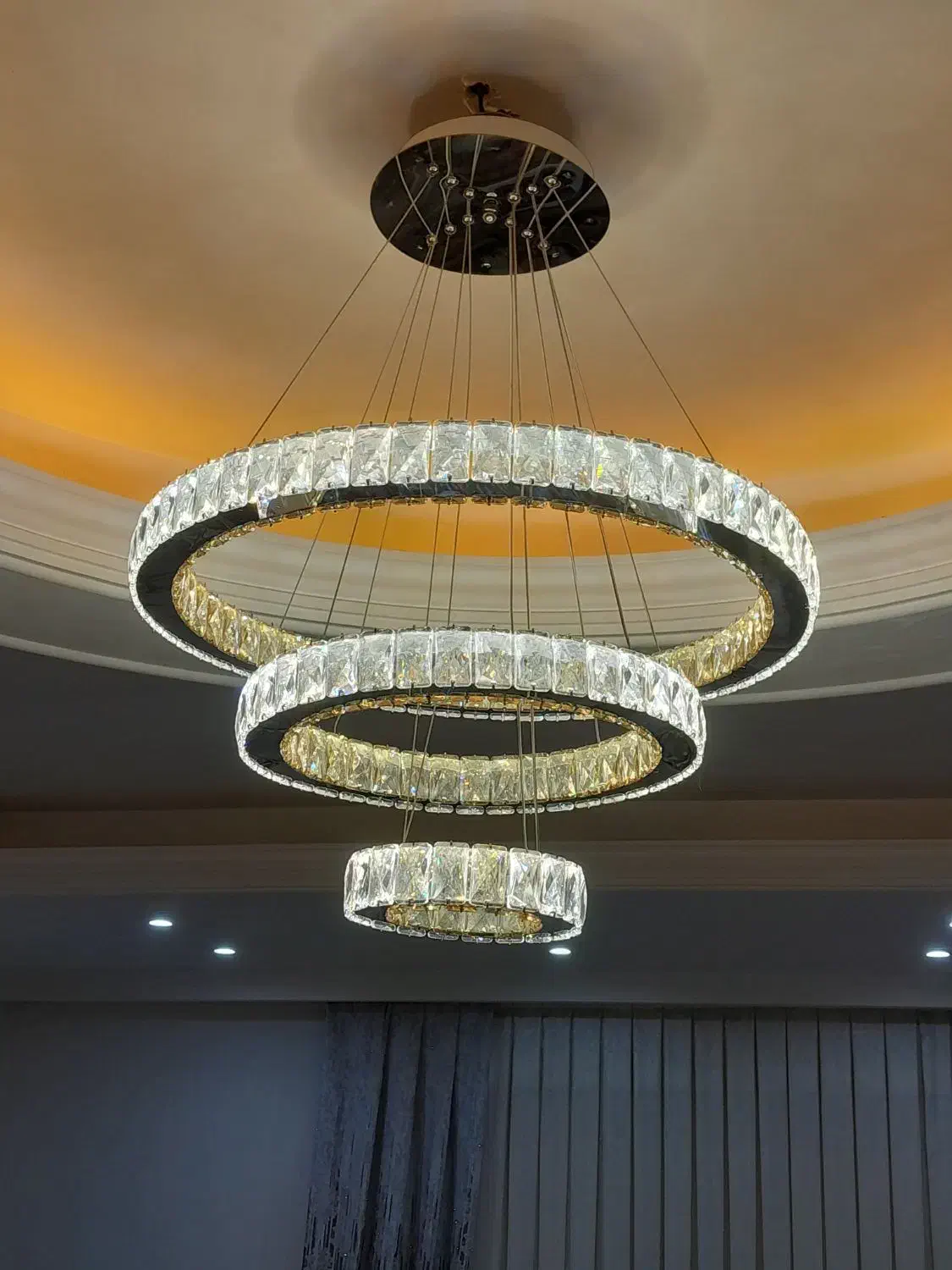 لوستر|لوستر و چراغ آویز|بهارستان, |دیوار