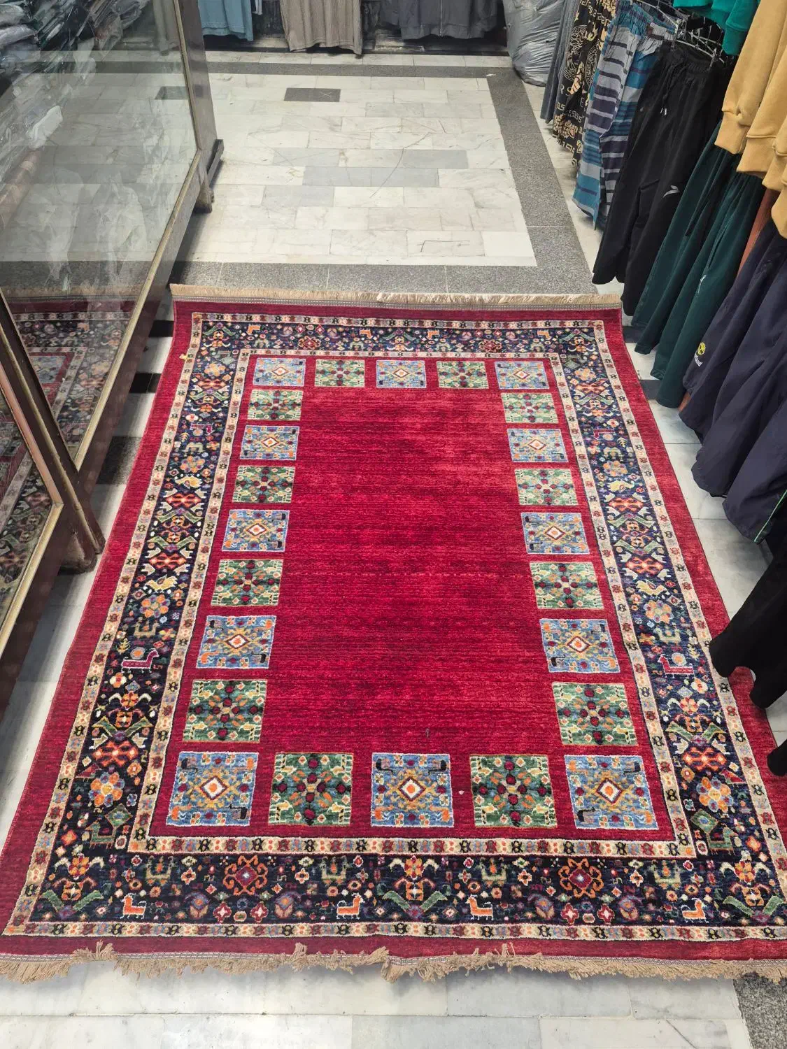 فرش  4 متری  در 2 متری نو|فرش|گرگان, |دیوار