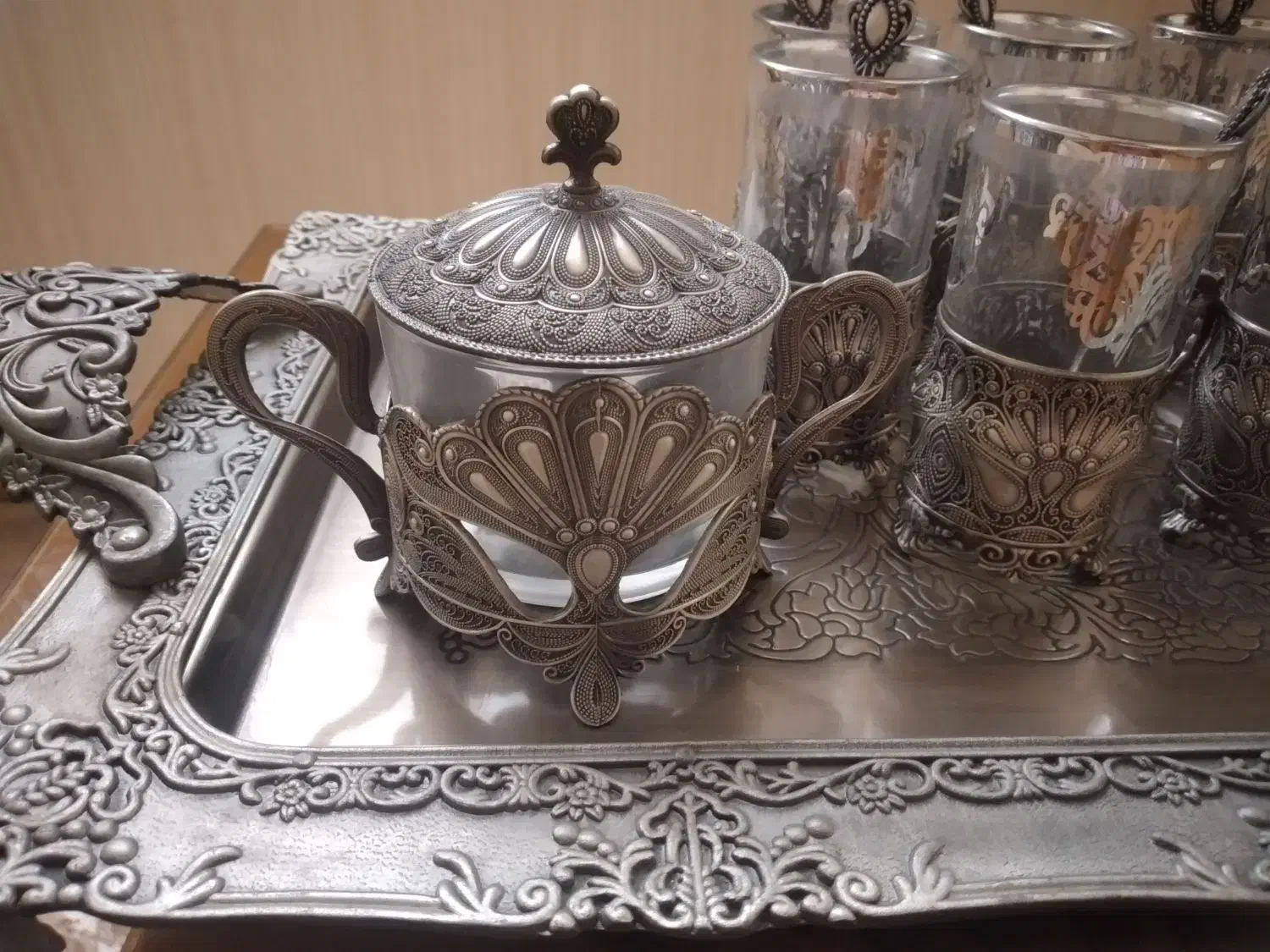 سرویس چای خوری|ظروف سرو و پذیرایی|ری, سیزده آبان|دیوار