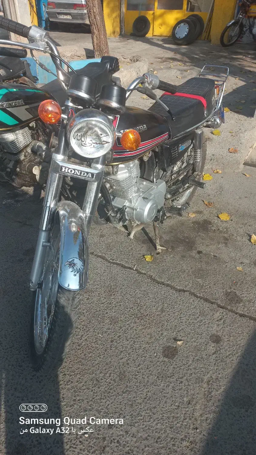 هوندا ۱۲۵ مدل ۸۴ پلاک ملی|موتورسیکلت|آذرشهر, |دیوار