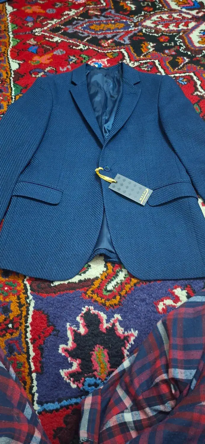 کت سرمه ای سایز ۴۴|لباس|تبریز, |دیوار