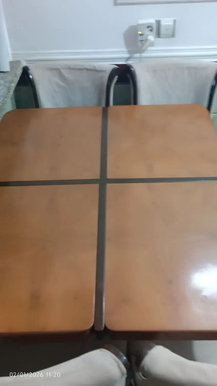 میز غذا خوری 4 نفره|میز و صندلی غذاخوری|علی‌آباد کتول, |دیوار