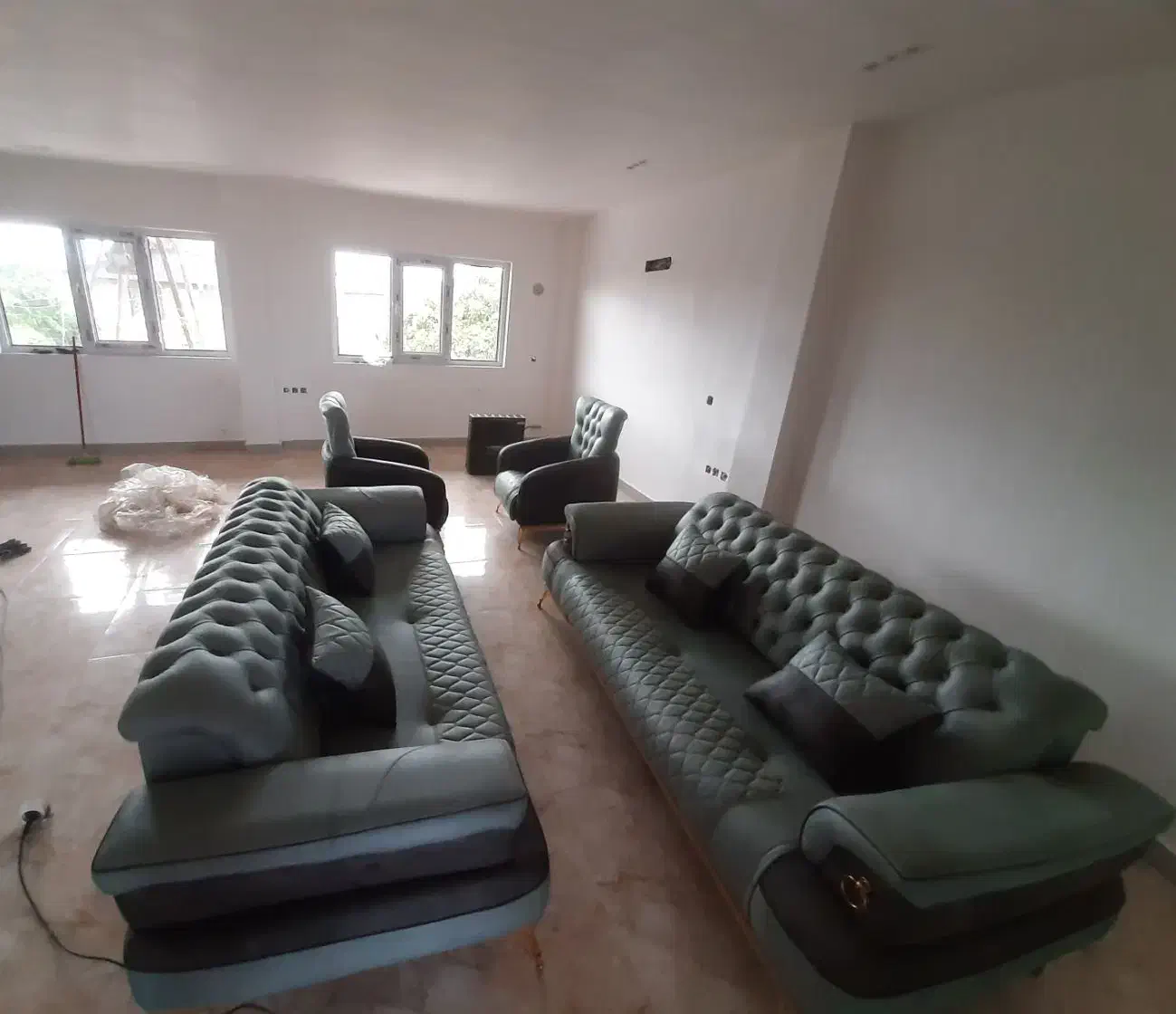 مبل۸نفره|مبلمان خانگی و میز عسلی|لنگرود, |دیوار