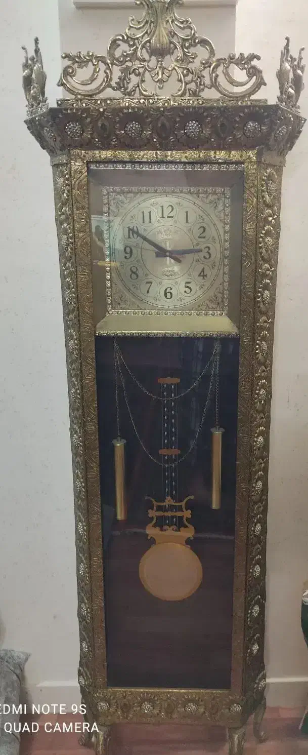 بوفه و ساعت برنج|مبلمان خانگی و میز عسلی|اردبیل, |دیوار