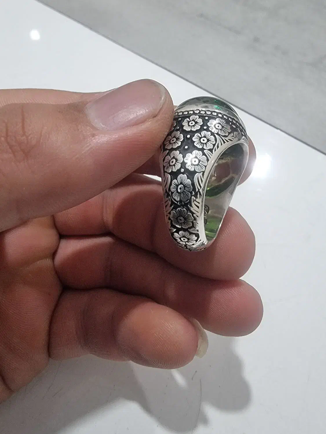 یاقوت استار سبز .کمیاب.|جواهرات|تهران, لاله زار|دیوار