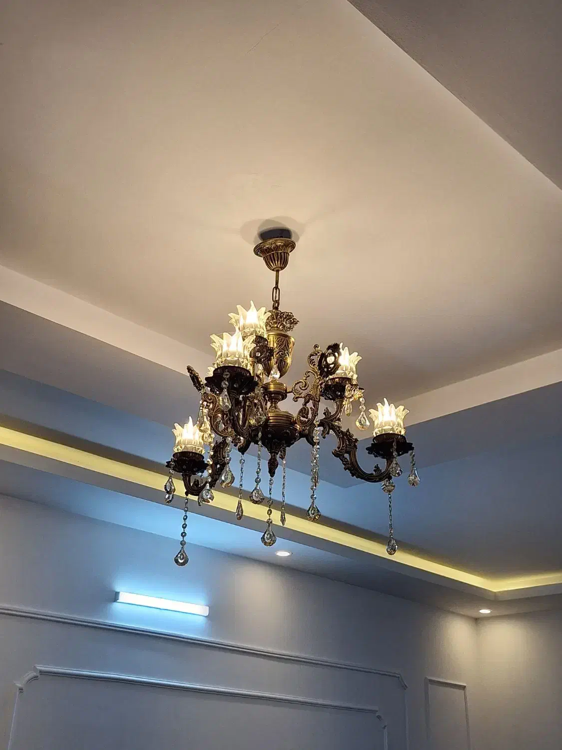 لوستر شاه عباسی|لوستر و چراغ آویز|مشهد, هدایت|دیوار