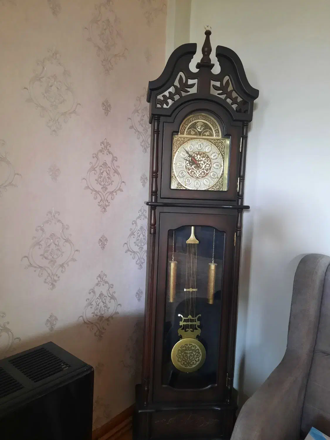 ساعت ایستاده و اینه کنسول|ساعت دیواری و تزئینی|خرمآباد, |دیوار