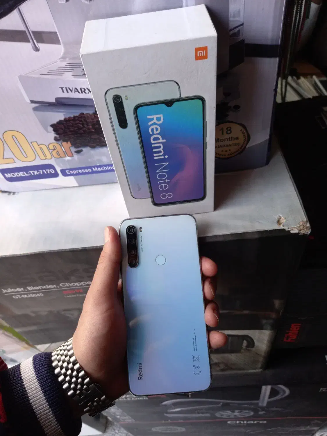 گوشی شیامی نوت۸،حافظه۶۴گیگ،لازرورق،موبایل مختاری|موبایل|قرچک, مهدیه|دیوار