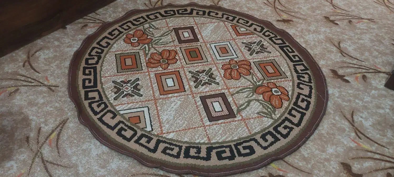 گلیم فرش|گلیم، جاجیم، گبه|کاشان, ولیعصر|دیوار