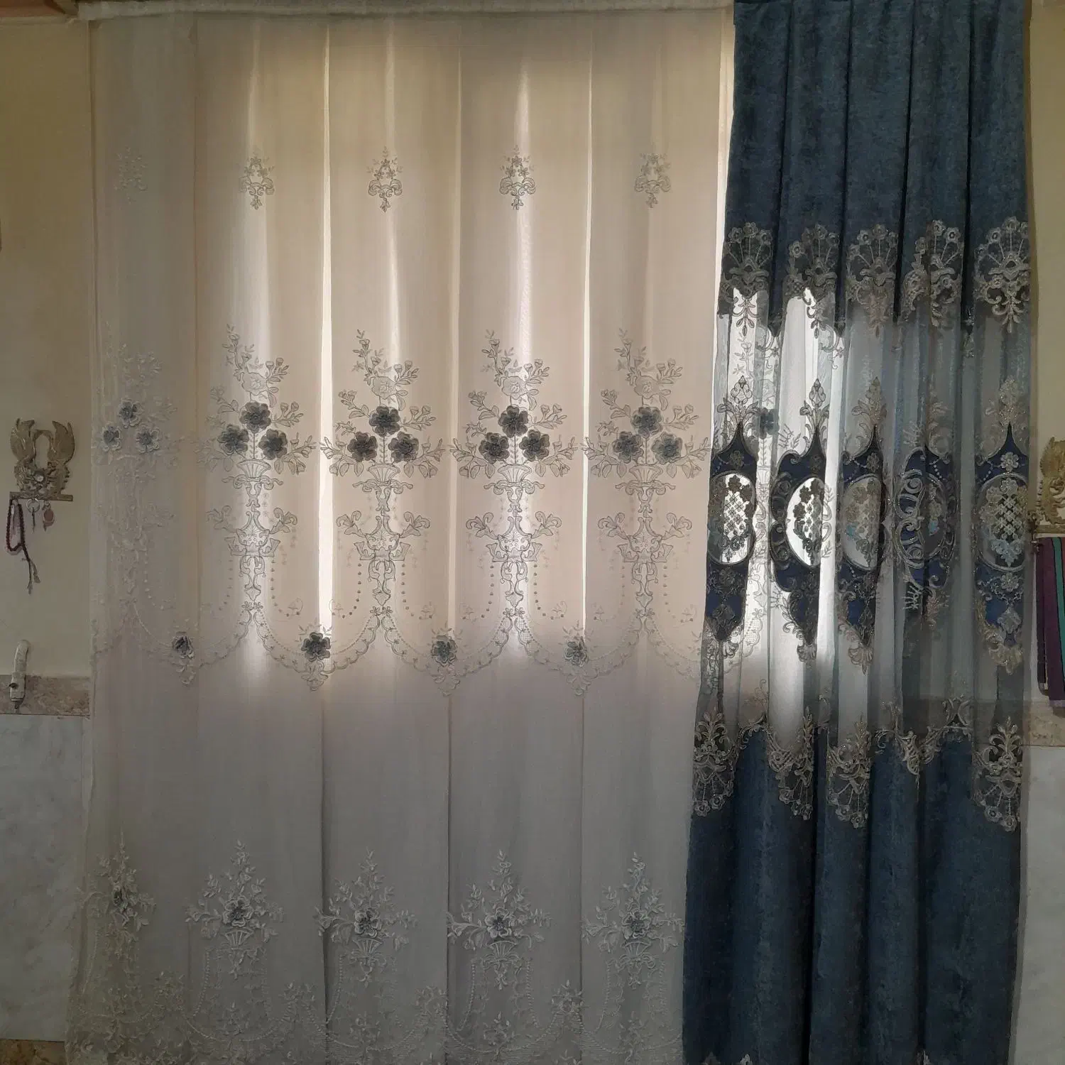 والان پرده هندی|پرده، رانر، رومیزی|صباشهر, |دیوار