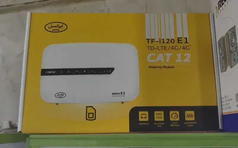 مودم 4G/TD-LTE ایرانسل مدل TF-i120 E1|مودم و تجهیزات شبکه|بندر انزلی, معلم|دیوار