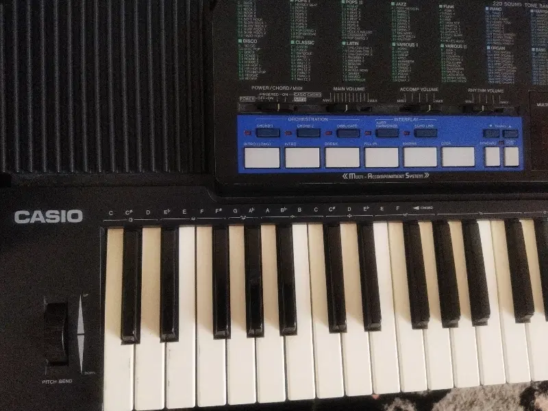 ارگ CASIO  CT-670|پیانو، کیبورد، آکاردئون|فولادشهر, B7|دیوار