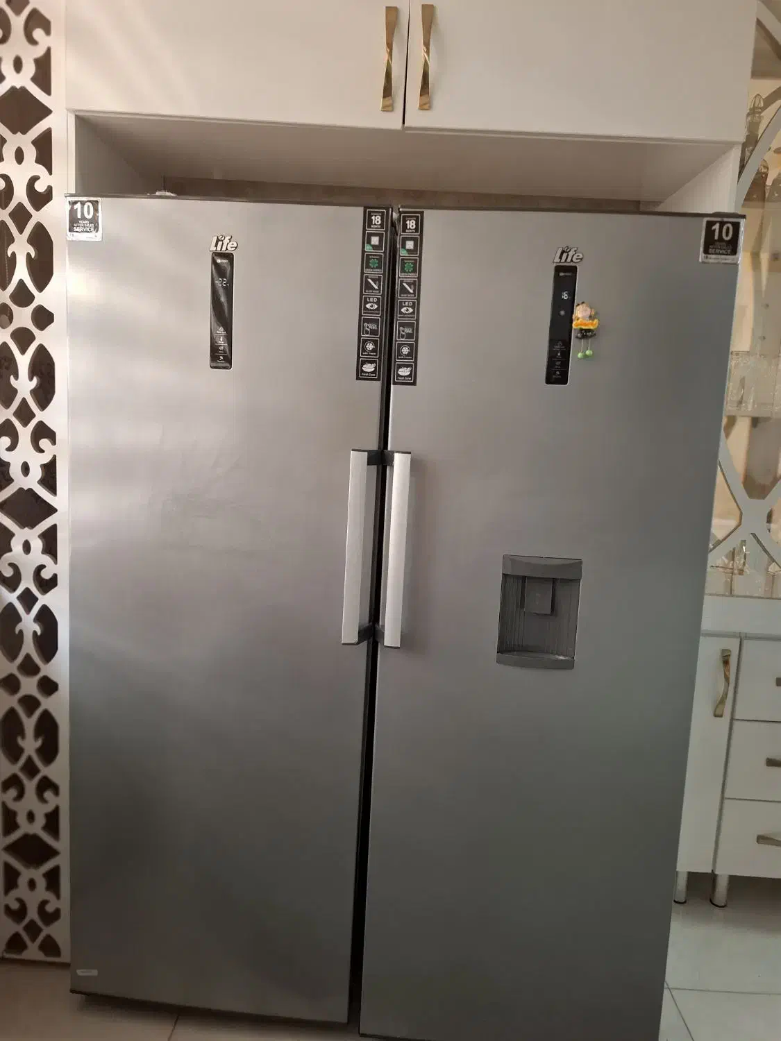 یخچال دوقلو لایف در حد نو|یخچال و فریزر|کرمانشاه, |دیوار