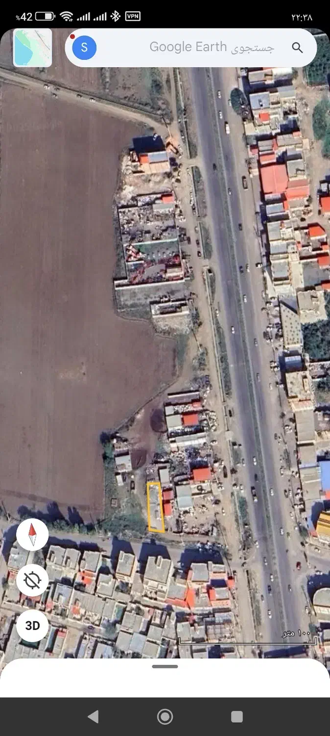 زمین مجردی روبروی زمین قلعه اجیرلو ۲|فروش زمین و ملک کلنگی|پارس‌آباد, |دیوار