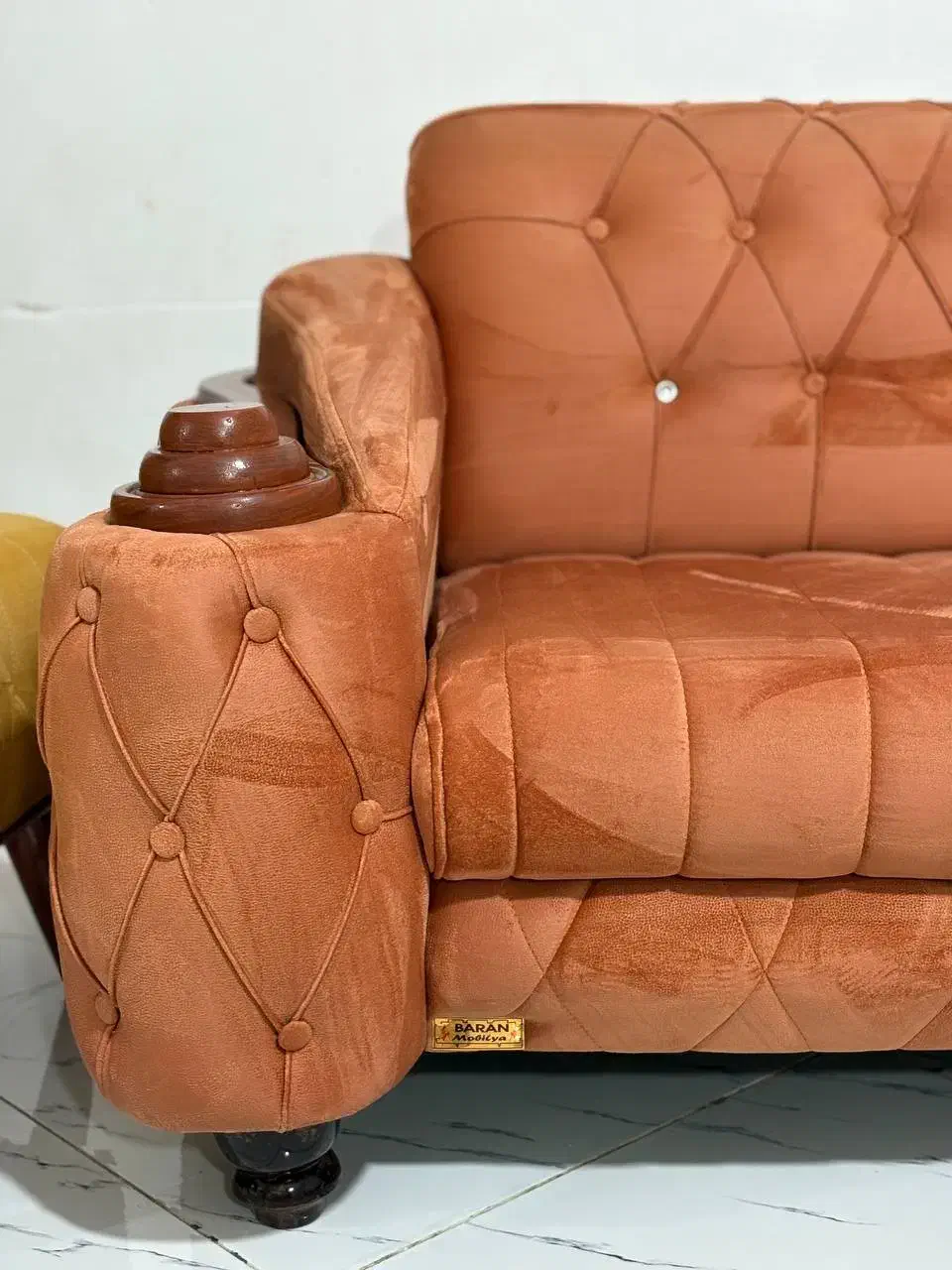 دو سرویس مبل در حد اک اک مناسب جهیزیه|مبلمان خانگی و میز عسلی|کرمانشاه, |دیوار