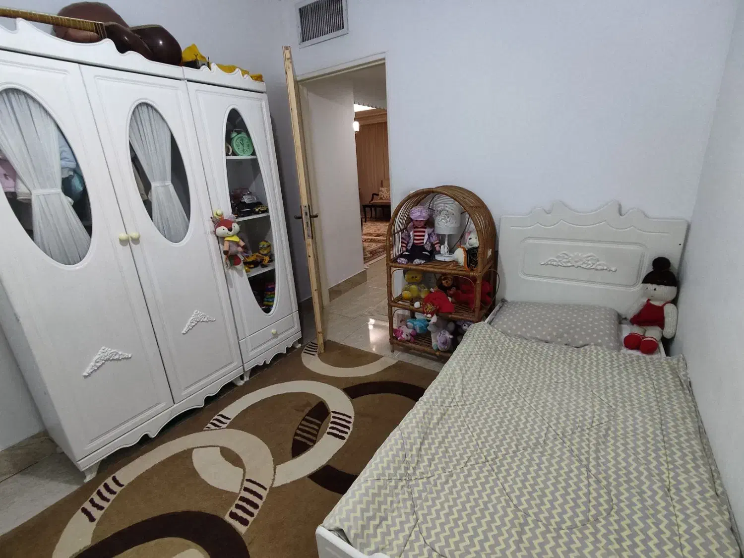 سرویس چوب کودک نوجوان جنس ام دی اف با روکش وکیوم|تخت و صندلی بچه|قم, آزادگان|دیوار