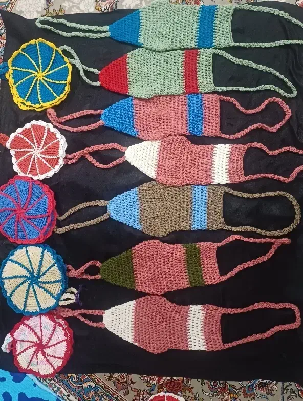 دستگیره  پارچه ای ،بافت و لیف  به فروش میرسد|لوازم خیاطی و بافتنی|سرپل ذهاب, |دیوار